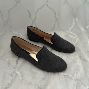 NWB Steve Madden Madee gray flannel loafers